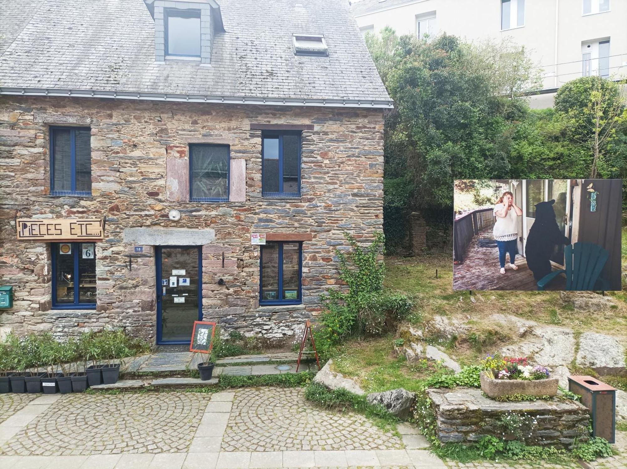 Gite De La Muse Centre Ville - Jardin Sérent Esterno foto